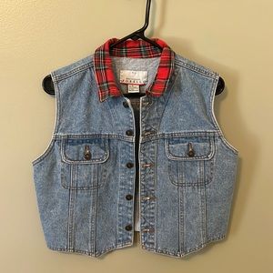Vintage denim vest